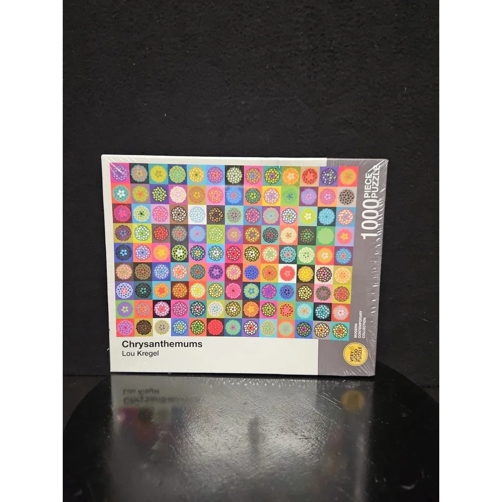 Very Good Puzzle Co Chrysanthemums 1000 Piece Factory Sealed Modern Contemporary